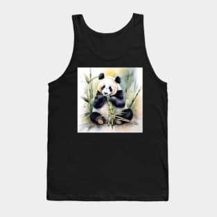 Panda Bear Study Tank Top